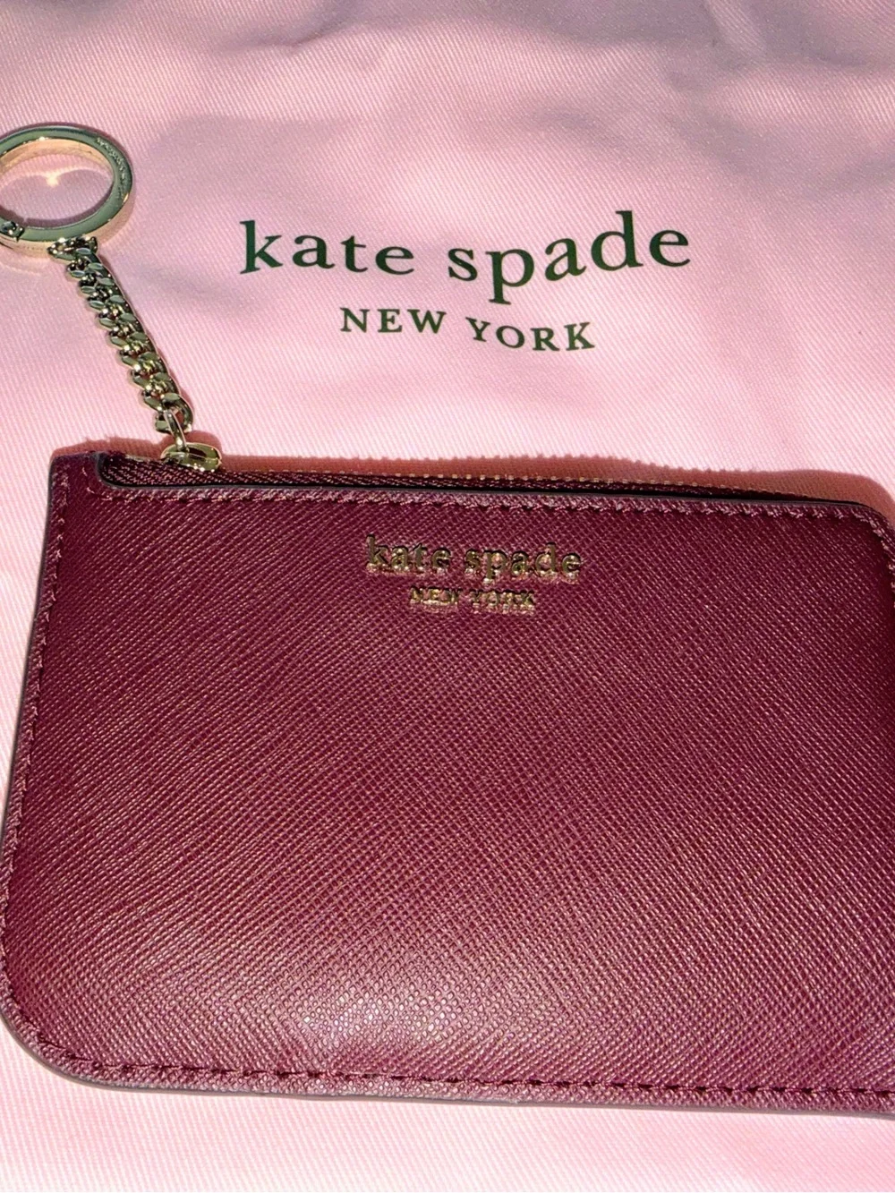 Kate Spade Hudson Tweed Medium Convertible Crossbody With Keychain Card Wallet